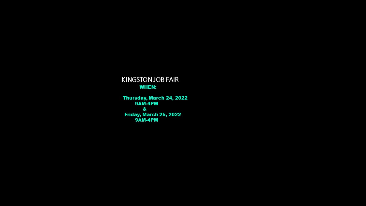 Kingston Job Fair 