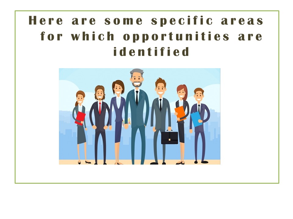Identified opportunities