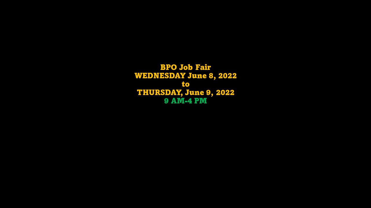 KINGSTON BPO Job Fair 