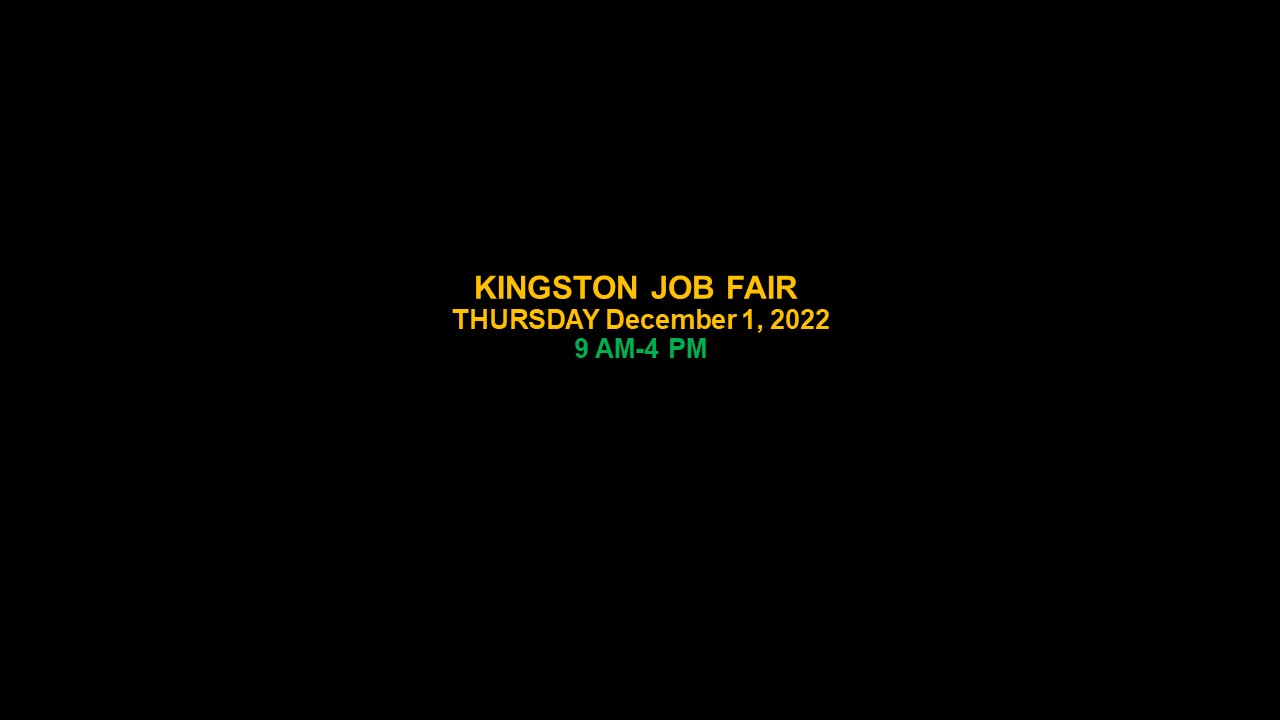 KINGSTON JOB FAIR