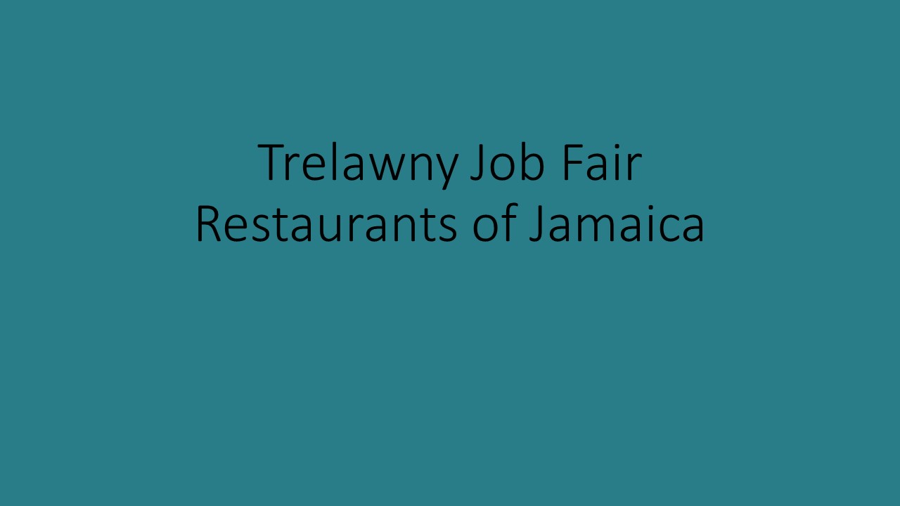 Restaurant of Jamaica Limited Job Fair