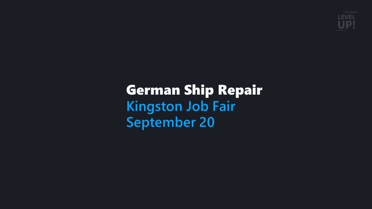 German Ship Repair Kingston Job Fair September 20