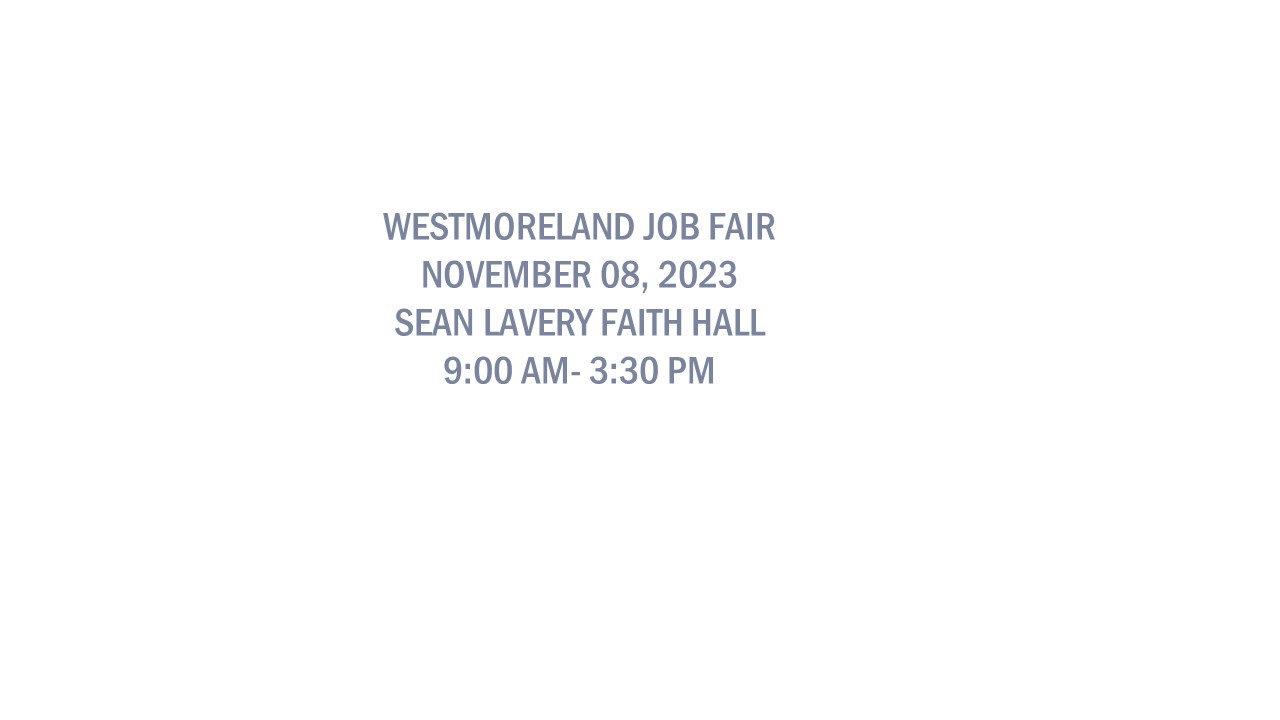WESTMORELAND JOB FAIR 