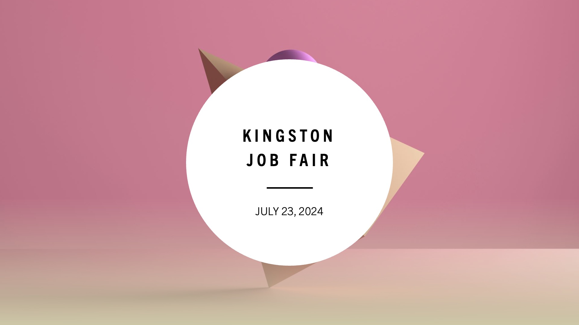 KINGSTON JOB FAIR