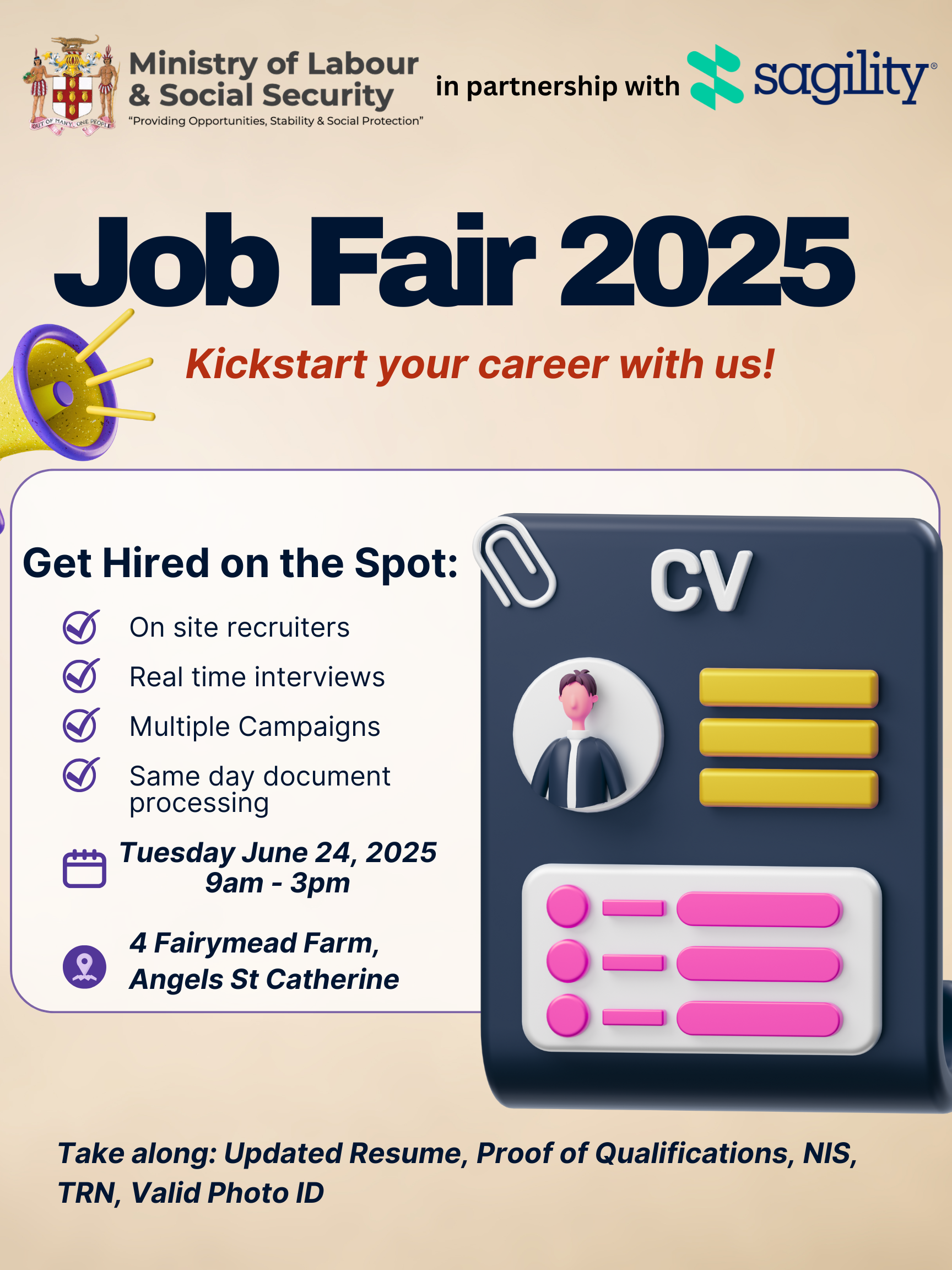 SAGILITY ST. CATHERINE JOB FAIR 