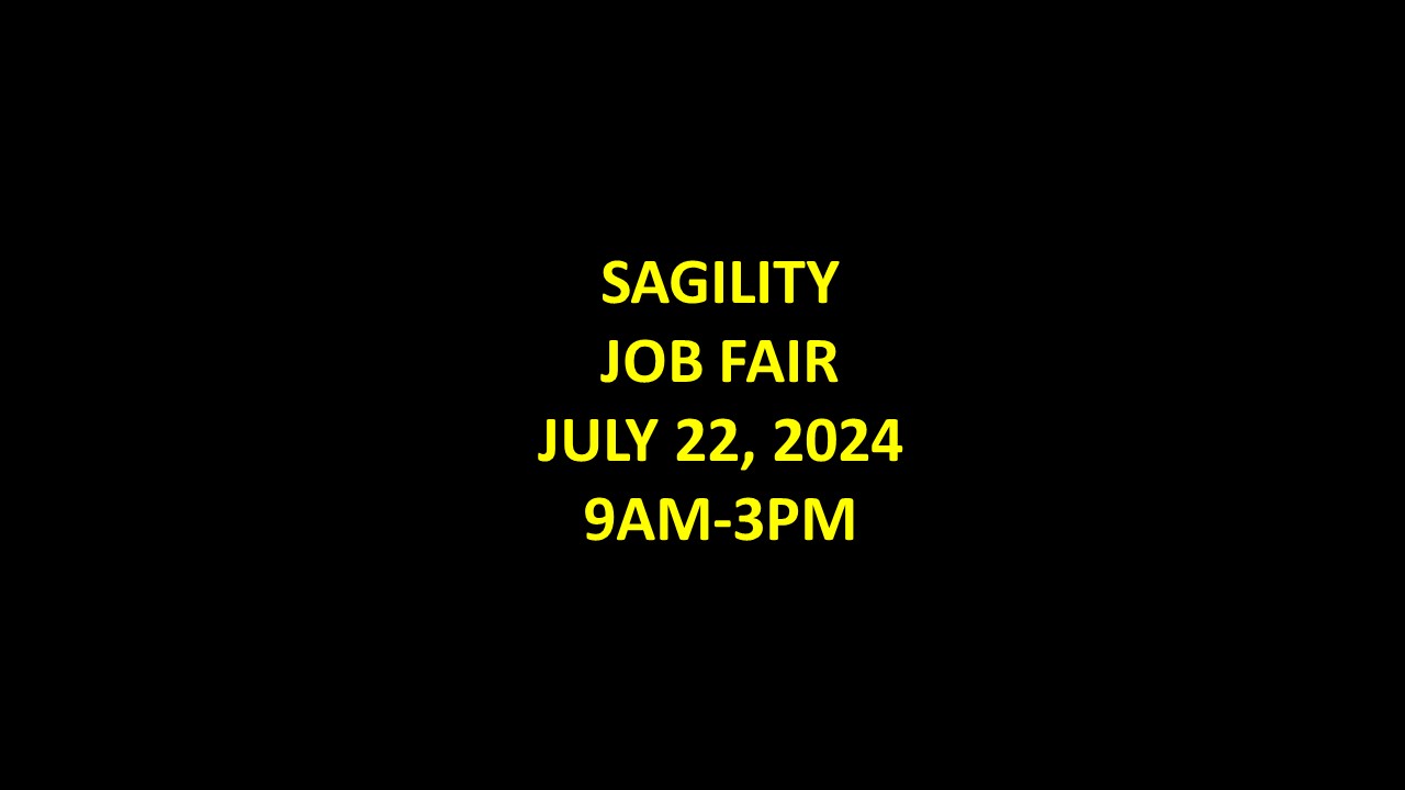 SAGILITY ST. CATHERINE JOB FAIR 