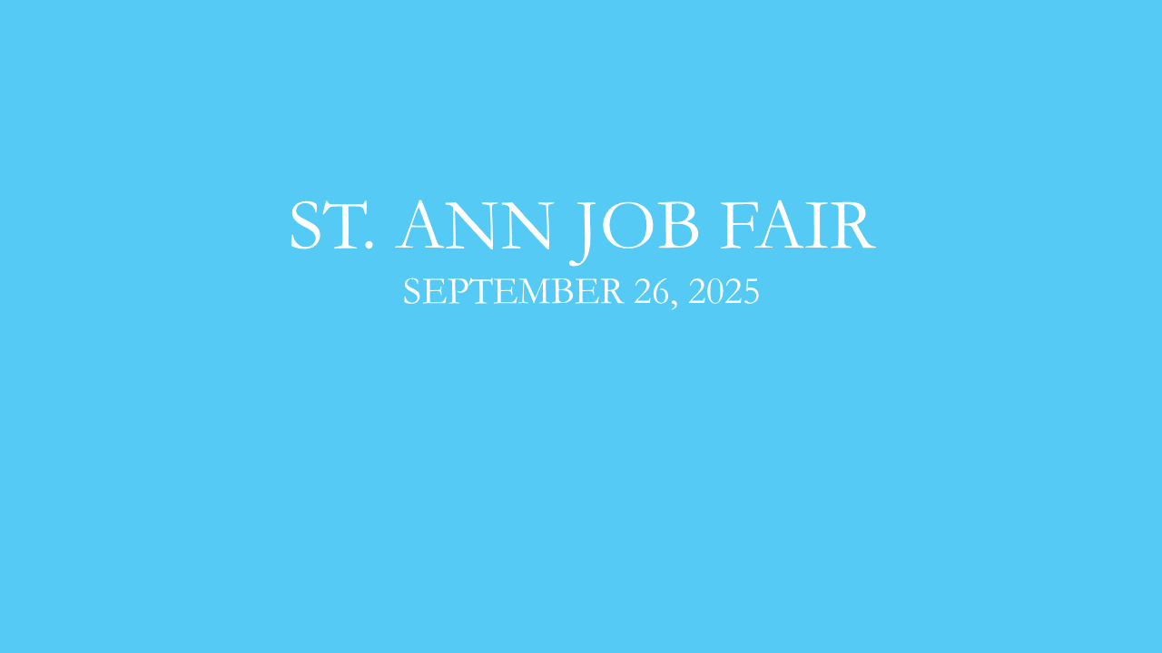 ST. ANN JOB FAIR 