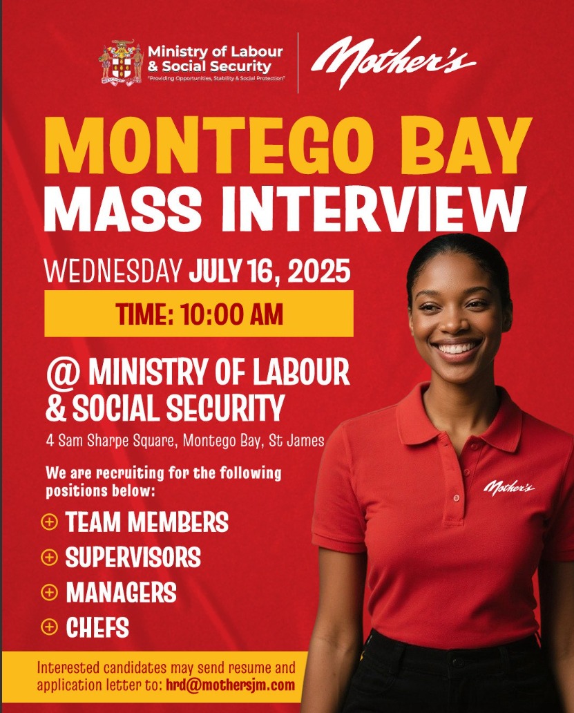 MOTHER'S ST. JAMES JOB FAIR