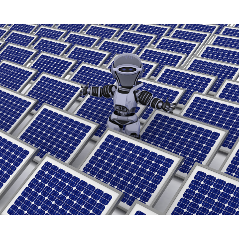 Robotic solar energy